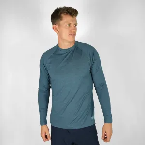 UV Ocean Tech L/S Tee - Ocean Blue