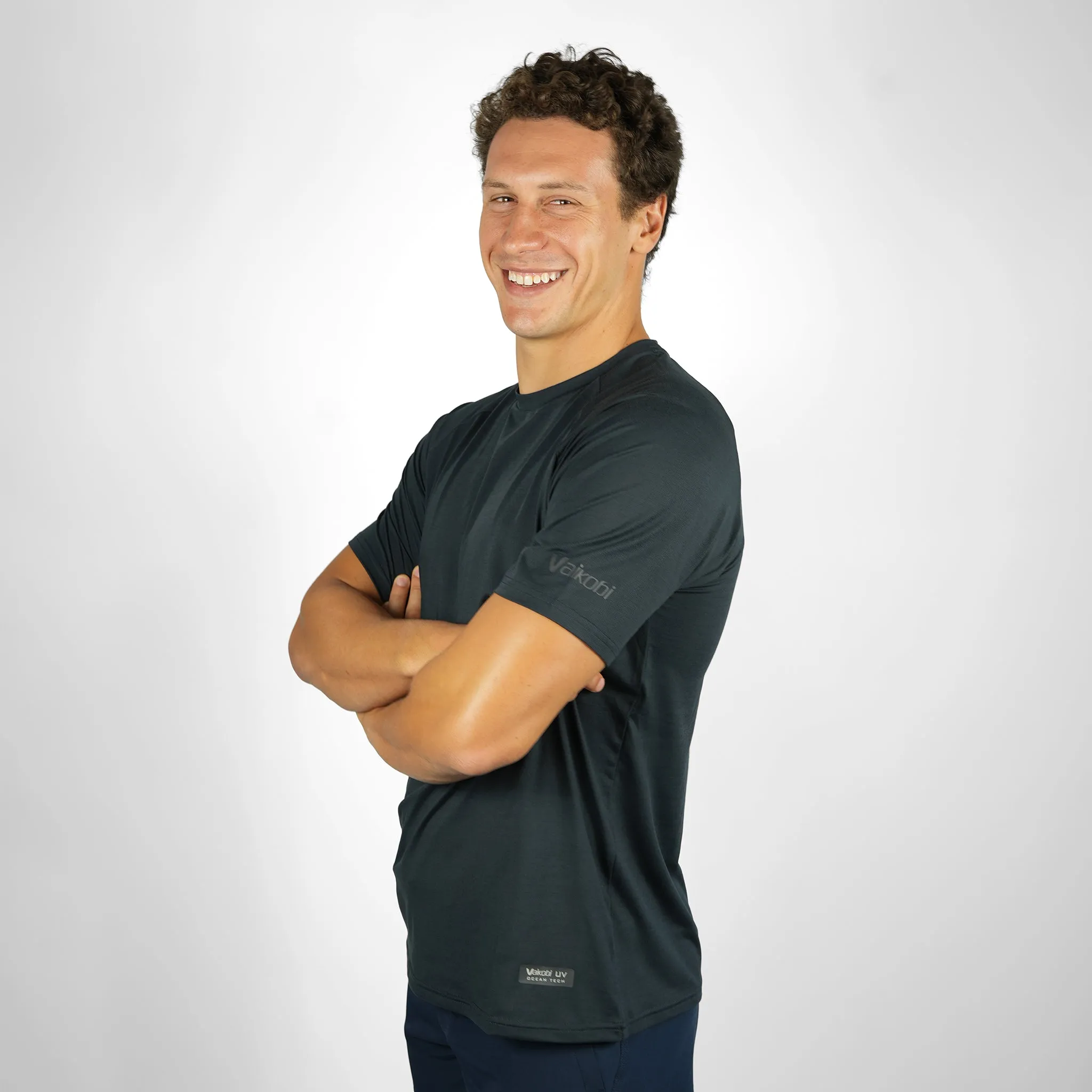 UV Ocean Tech S/S Tee - Charcoal
