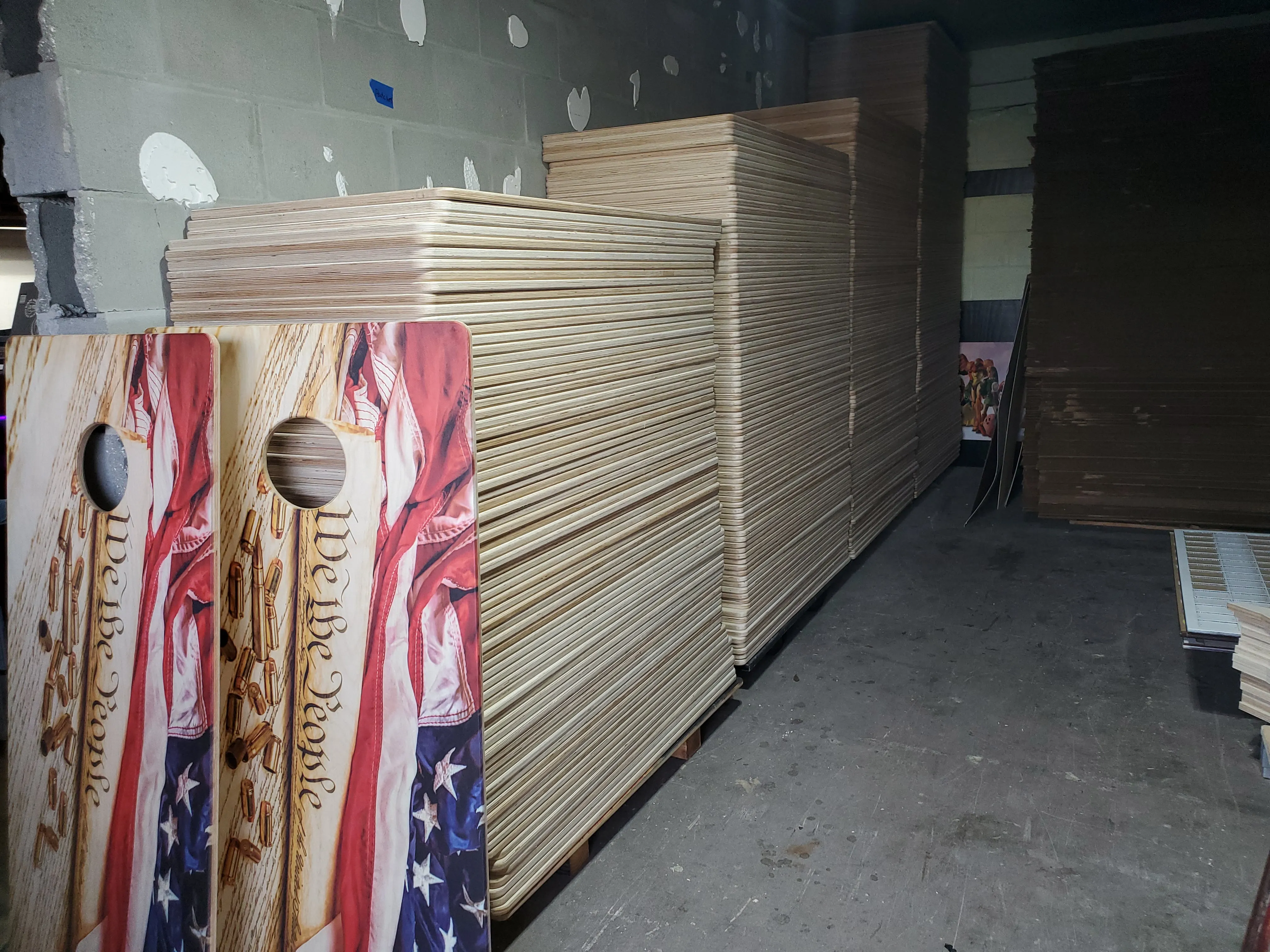UV Printed Tops "BALTIC BIRCH" 18mm (3/4)