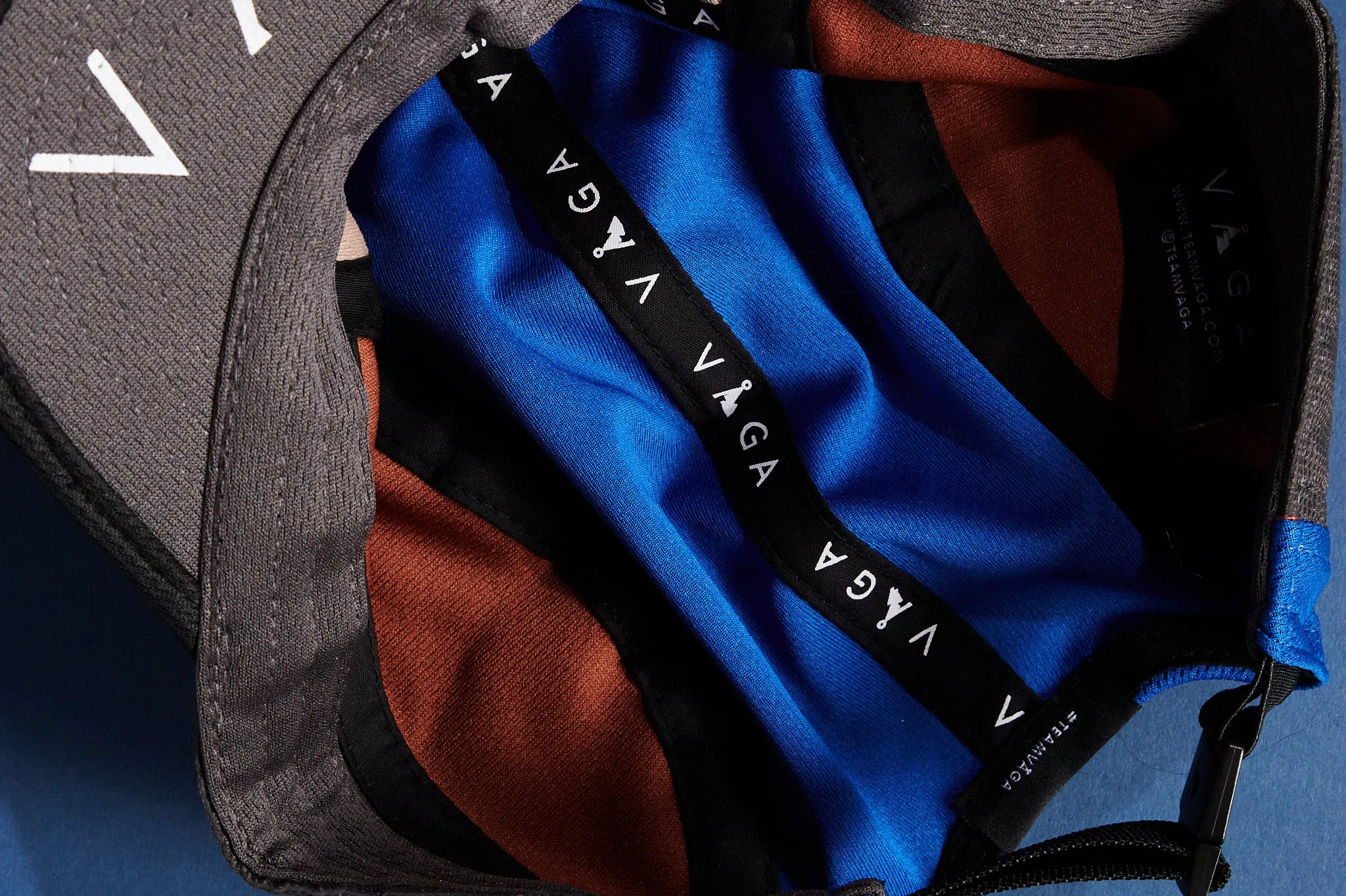 VAGA Club Cap - Black/Brown/Blue