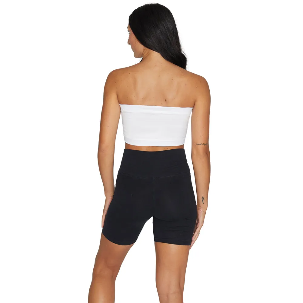Vermont White Bandeau Top