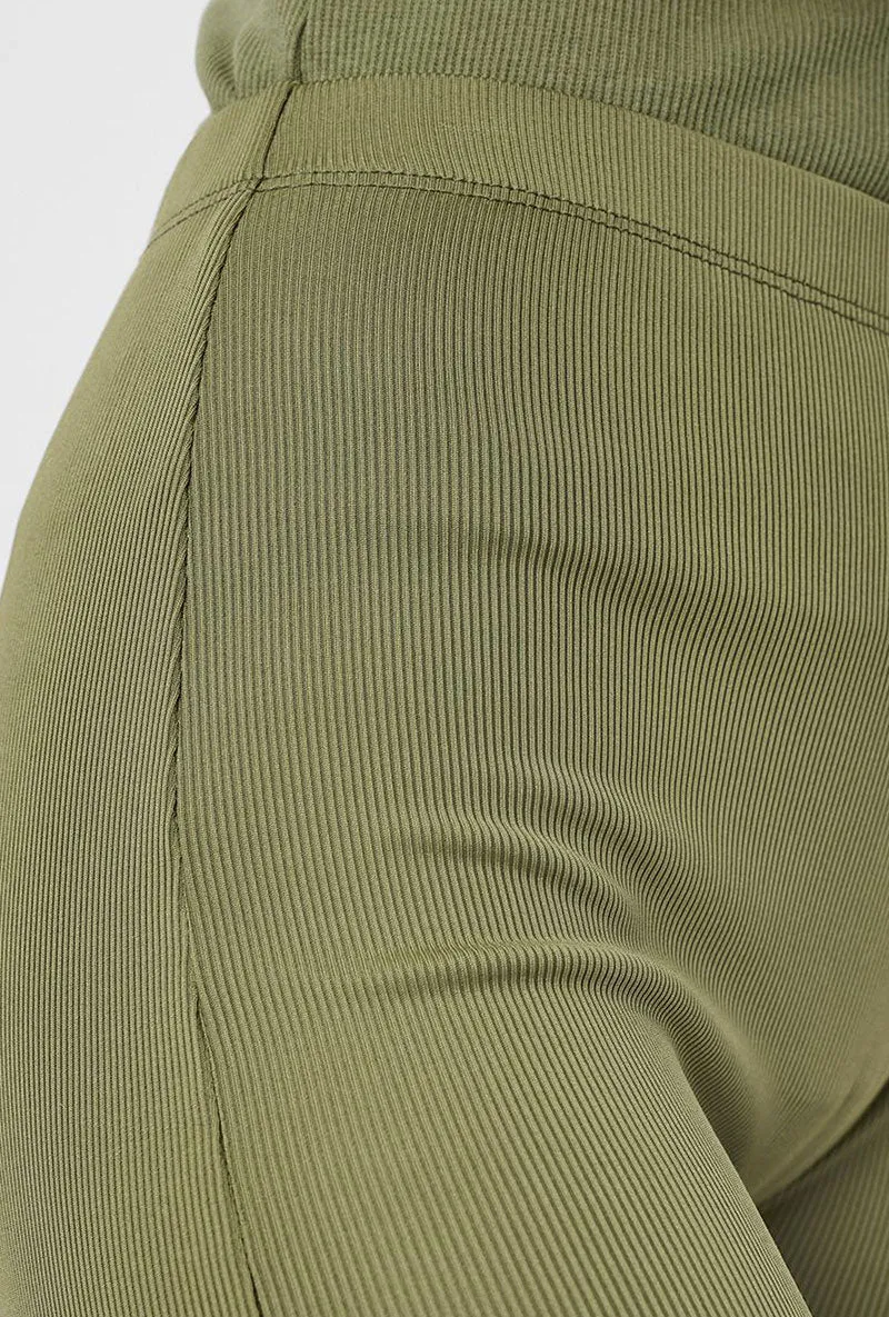 VERO MODA LACEY RIB LEGGINGS