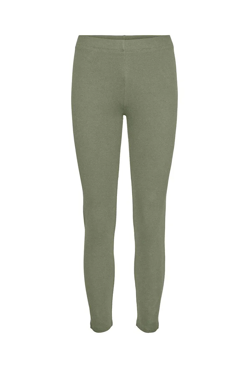VERO MODA LACEY RIB LEGGINGS