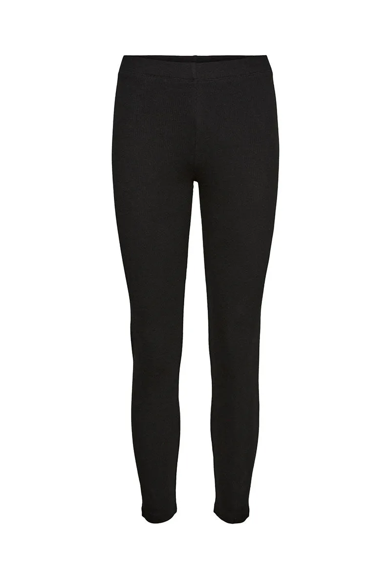 VERO MODA LACEY RIB LEGGINGS