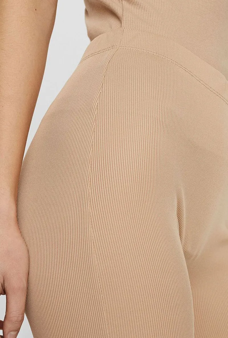 VERO MODA LACEY RIB LEGGINGS
