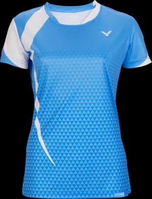 Victor Eco Series Womens Badminton T-Shirt T-04102 M - Blue / White