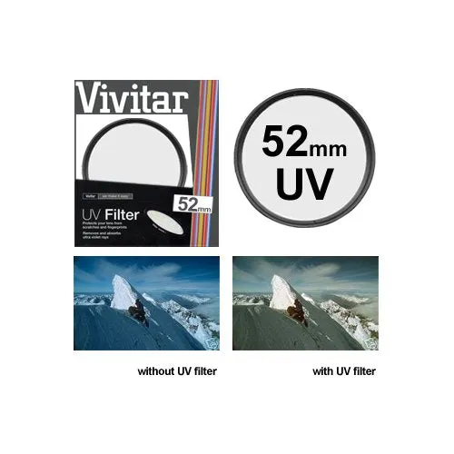 Vivitar 52mm UV Filter