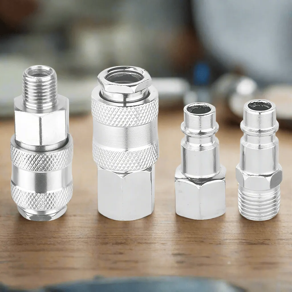 Wadfow 4 Pieces Air Coupler And Plug Set - WQP4670