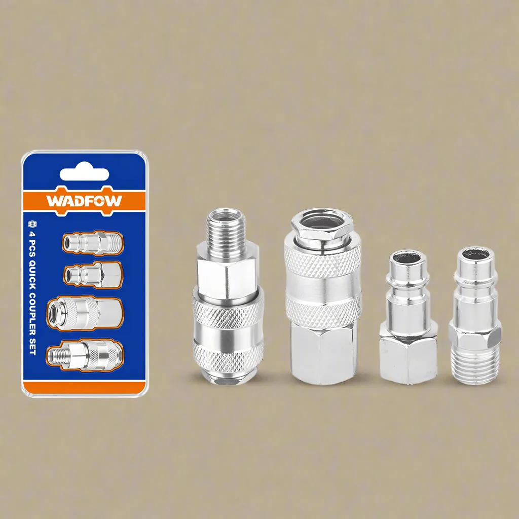 Wadfow 4 Pieces Air Coupler And Plug Set - WQP4670