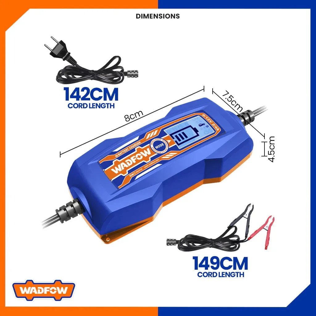 Wadfow Battery Charger 6/12V - WBY1501