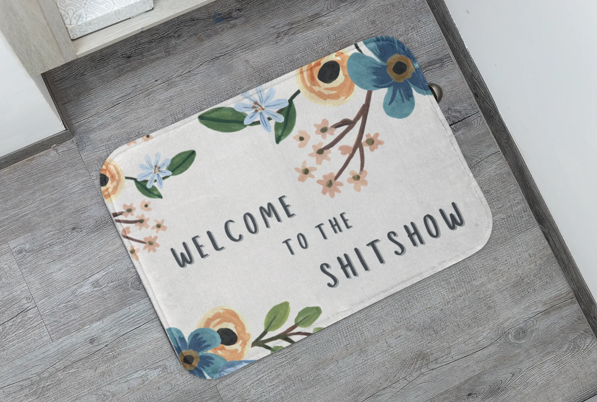 Welcome to the Shit Show Indoor/Outdoor Floor Mats