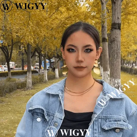 Wigyy Bob Hat Wig 9.5 Inch Straight Short Synthetic Bobo wigs Hat with hair Natural balck French Wool Artist Attached