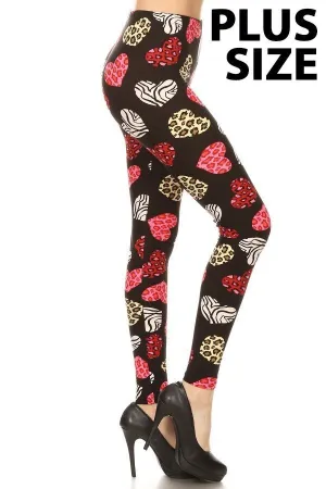 Wild Heart Plus Size Leggings