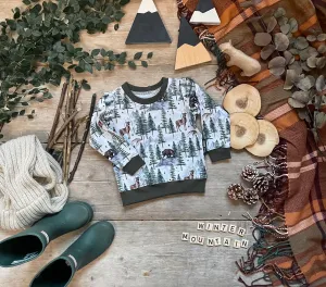 Winter Mountain Sweatshirt