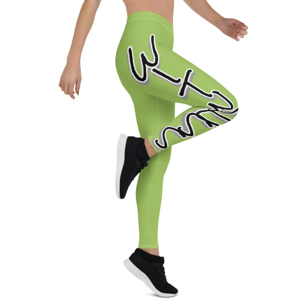 WITNESS L | Premium FAITH Design Adult or Teen Leggings