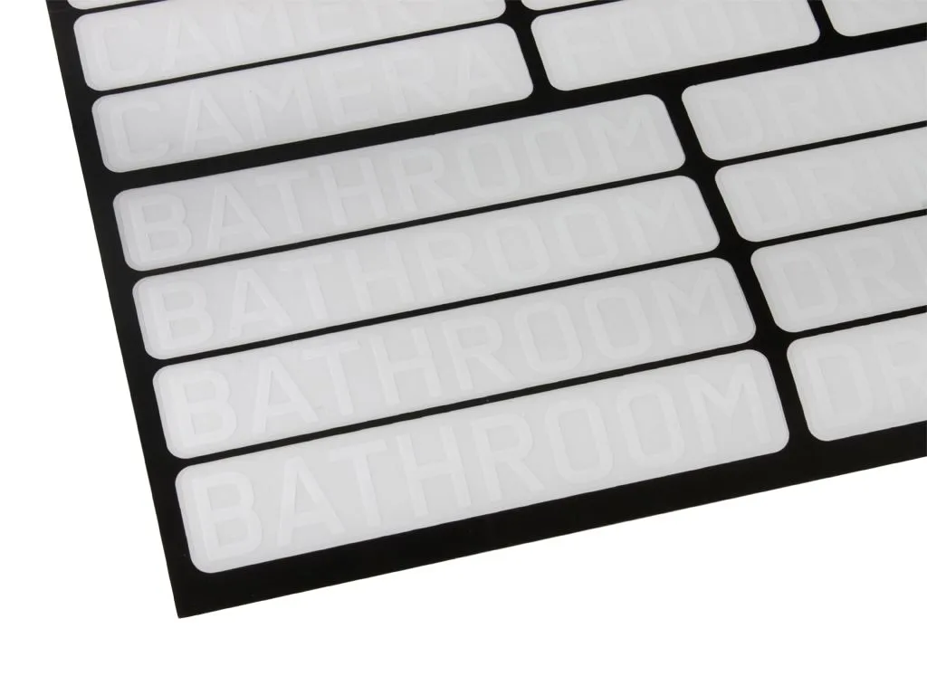 WOLF/CUB PACK CAMPSITE ORGANIZING LABELS - BY FRONT RUNNER