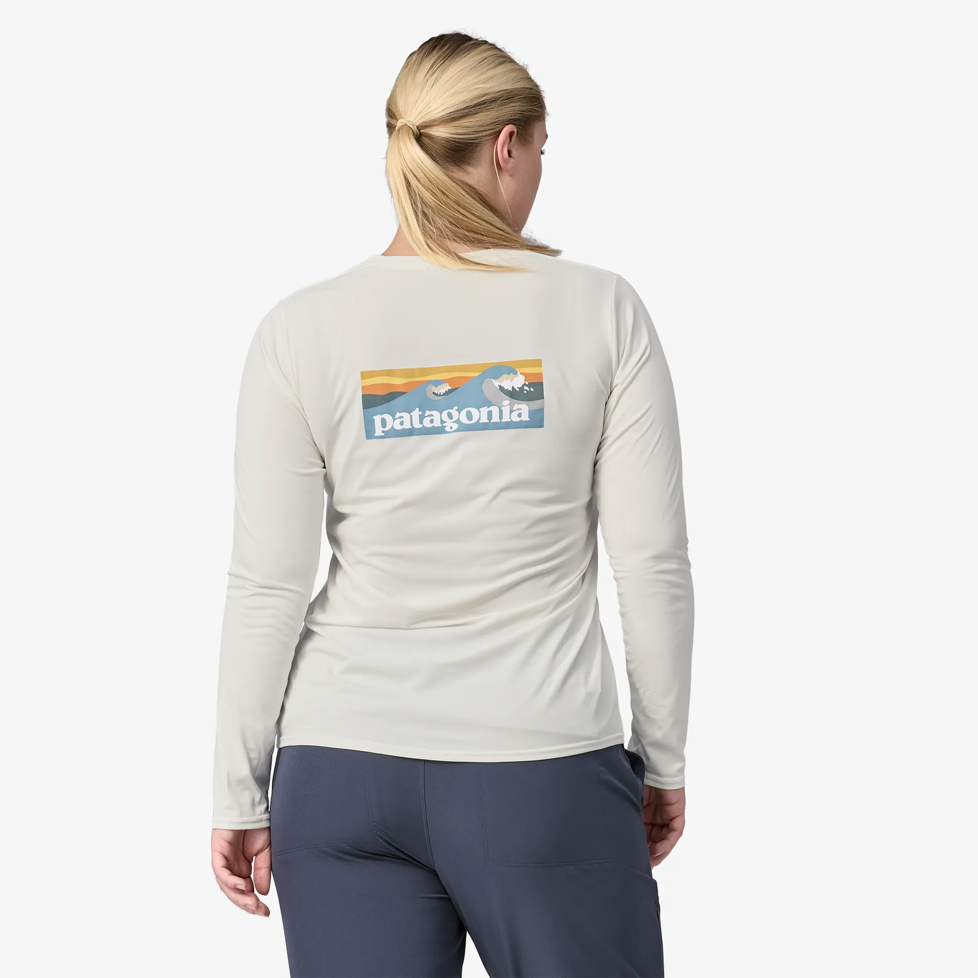 Women's Long-Sleeved Capilene® Cool Daily Graphic Shirt - Waters