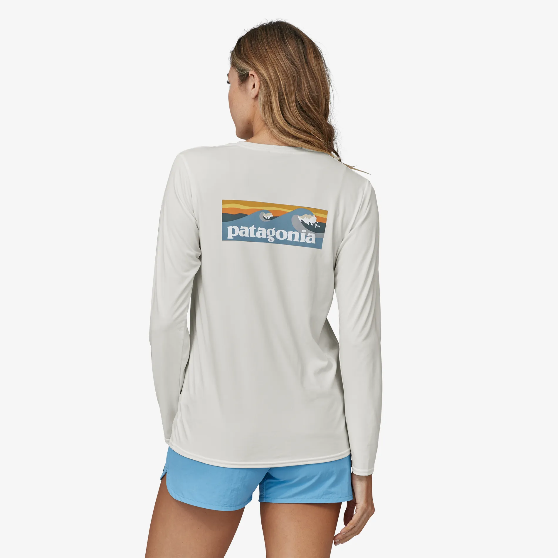 Women's Long-Sleeved Capilene® Cool Daily Graphic Shirt - Waters