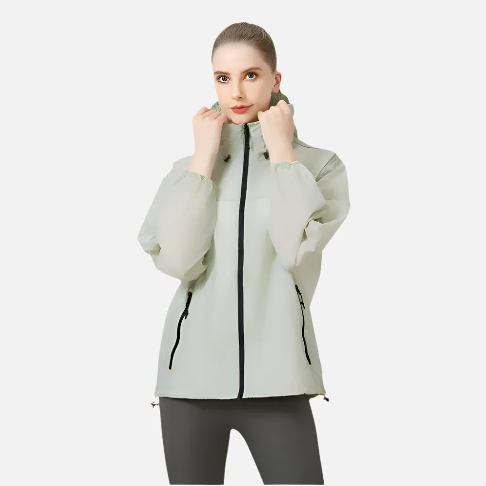 Women's UPF50  UV Protection Hooded Windbreaker