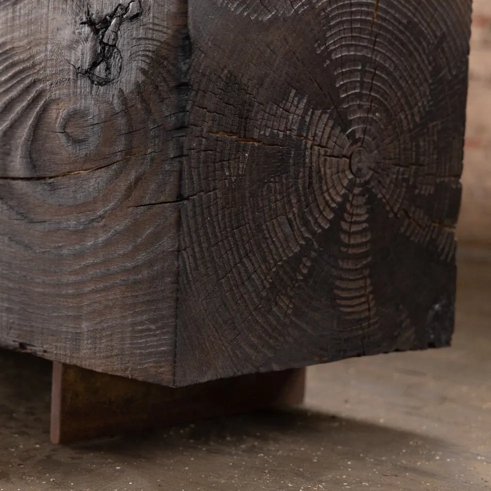 Wood Beam Bench | Large Reclaimed Wood Bench
