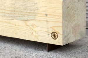 Wood Beam Bench | Large Reclaimed Wood Bench