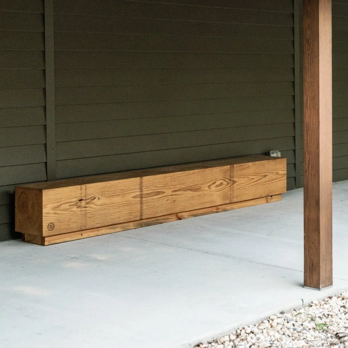 Wood Beam Bench | Large Reclaimed Wood Bench