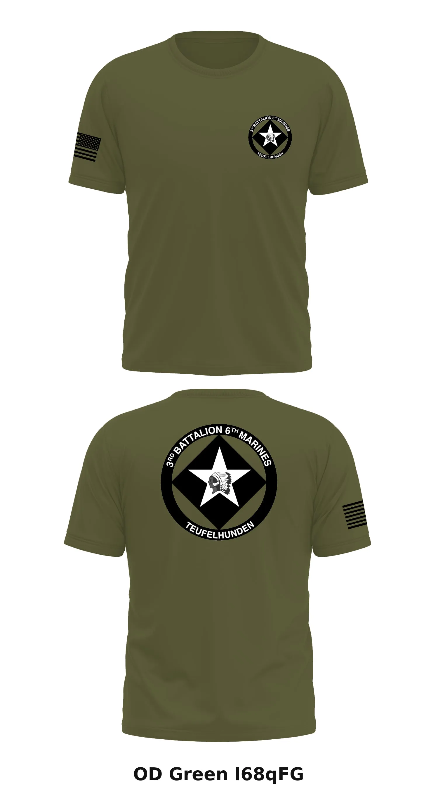 WPNS Co, 3rd BTN, 6th Mar Store 1 Core Men's SS Performance Tee - l68qFG