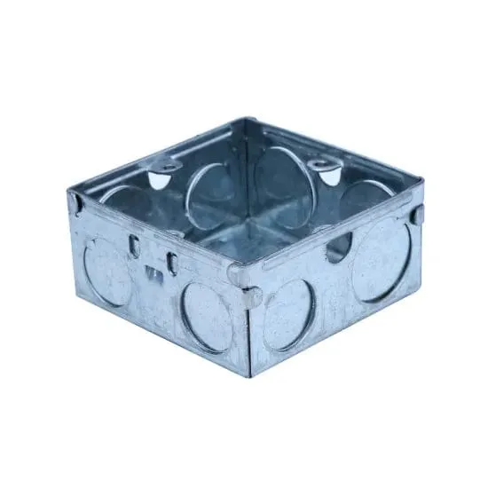 Y&W Galvanized Steel Conduit Box - 3x3 & 3x6