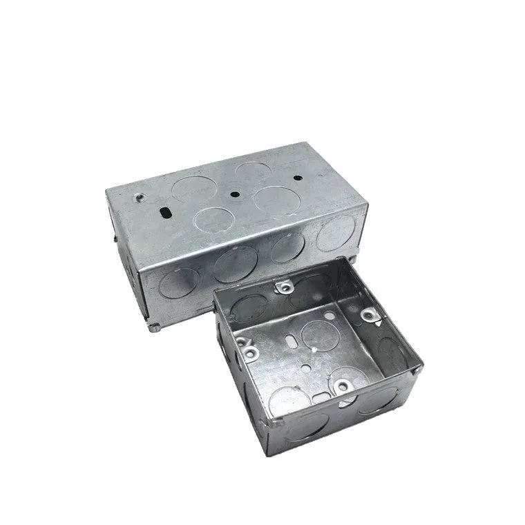 Y&W Galvanized Steel Conduit Box - 3x3 & 3x6