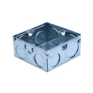 Y&W Galvanized Steel Conduit Box - 3x3 & 3x6