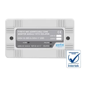 Zeta Fyreye MKII Addressable Zone Monitoring Unit with S/C Isolator - ZAZM-MI