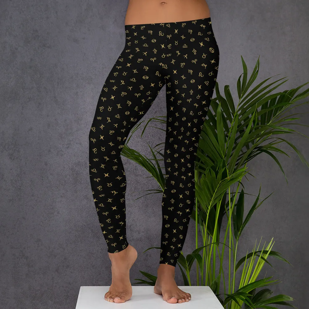 Zodiac logo pattern Leggings