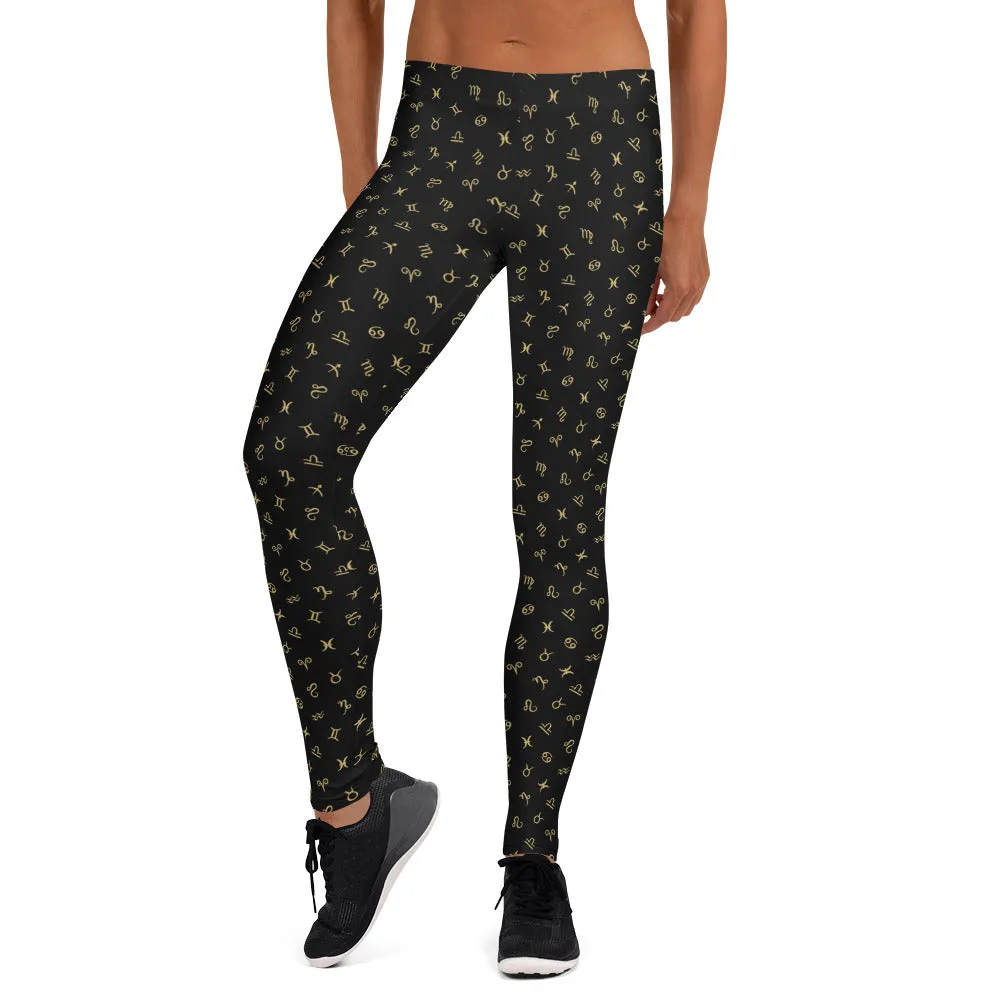 Zodiac logo pattern Leggings