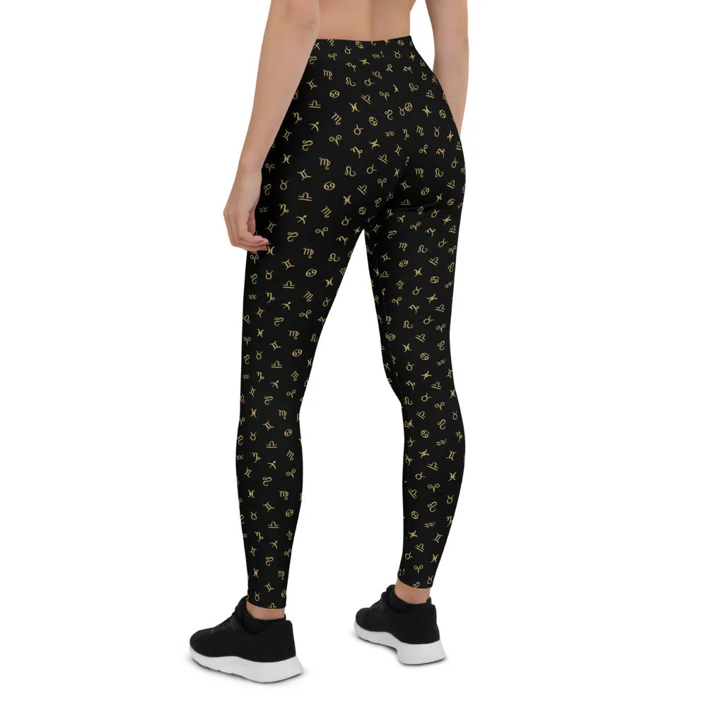 Zodiac logo pattern Leggings
