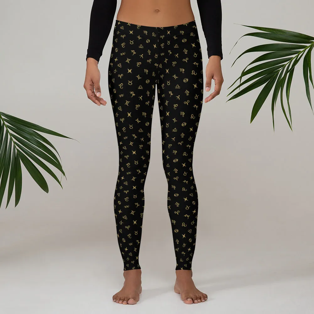 Zodiac logo pattern Leggings