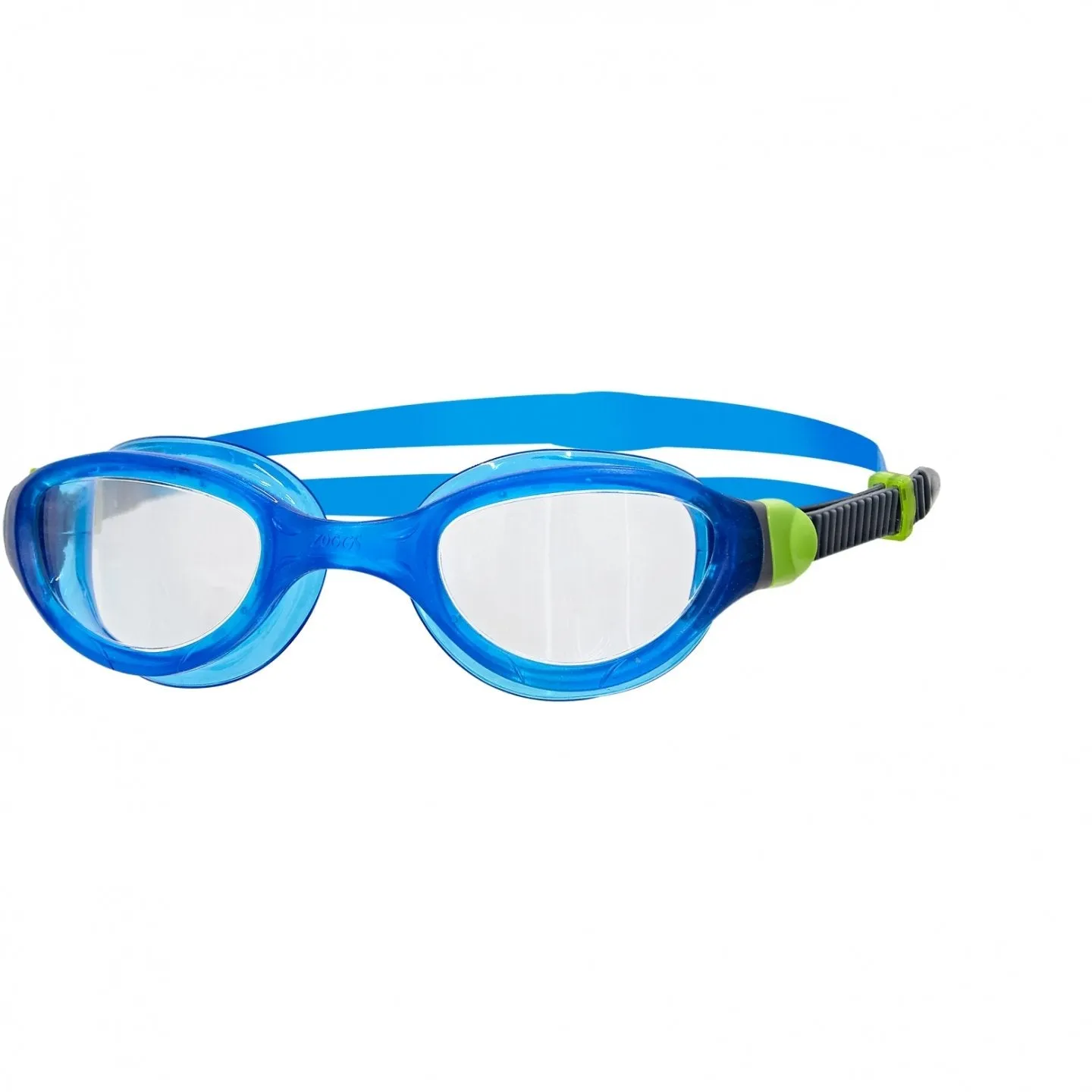ZOGGS Phantom 2.0 - Translucent Blue/Green - Clear Lens